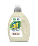 All Laundry Detergent Liquid Free Clear Eco - Plant-Based Clean Ultra-Concentrated for 100 Loads | Shop Internationally - Buy Online on GoSupps.com