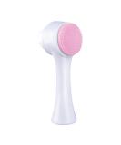 Facial Cleansing Brush - 2-in-1 Silicone Exfoliator & Massaging Brush for Women - Soft Bristles for Deep Cleansing & Exfoliation - Buy Online on GoSupps.com