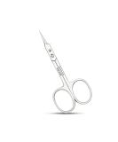 Cuticle Scissors Extra Fine Curved - Professional Stainless Steel Manicure & Grooming Scissors for Eyebrow Mustache Nose Hair Eyelash Dry Skin - Nail Care Essentials - Buy Online on GoSupps.com