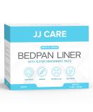 JJ CARE Bedpan Liners with Super Absorbent Pads (Pack of 35) Medical Grade & Universal Fit Bed Pan Liners Disposable & Leak-Proof Portable Toilet Bags Bed Pan Liner for Elderly - Buy Online on GoSupps.com