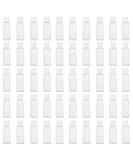 100 Pack 1.7oz/50ml Travel Plastic Empty Bottles Mini Hand Sanitizer Bulk Travel Size with Flip Cap Squeezable Refillable Container for Cosmetic Baby Shower Birthday Wedding Party Favor (50PC-CLEAR) - Buy Online on GoSupps.com