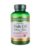 Nature's Bounty Fish Oil 2400mg Double Strength Odorless Softgels - Pack of 3 - Buy Online on GoSupps.com