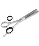 Professional Hair Scissors | 6.5 Stainless Steel Hairdressing & Effilting Scissors - Rustproof Sharp Cutting Edge for Perfect Haircuts - Buy Online on GoSupps.com