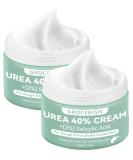 2 packs urea cream 40% 150 grams ||Horn skin remover foot cream hand cream body lotion with hyaluronic acid tea tree and aloe vera for deep moisture callus remover and softening 150 g (2 pack) 40% - Buy Online on GoSupps.com