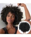 Faddishair Short Afro Wigs for Black Women Bouncy Fluffy Kinky Curly Human Hair Wigs - International Shipping Available - Buy Online on GoSupps.com