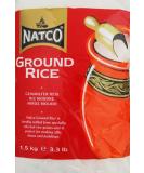 Natco Ground Rice | 100% Natural | Gluten Free (GF) | No Preservatives or Additives | Perfect for Sweet & Savoury Dishes | Ideal Wheat Flour Substitute | Vegan | Health Benefits | 1.5kg - Buy Online on GoSupps.com