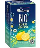 Meßmer Organic Sweet Lemon | 100% natural ingredients | 20 tea bags | Vegan | Gluten-free | Lactose-free 20 tea bags ORGANIC sweet lemon