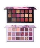 UCANBE 2Pcs Twilight Dusk & Aromas Nude Eyeshadow Palette Set | Highly Pigmented Matte, Shimmer & Glitter Shades | Velvet Texture Eye Shadow Kit - Buy Online on GoSupps.com