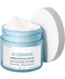 Barrier Repair Cream | Anti-Aging Moisturizer with Hyaluronic Acid & 5x Ceramides | Oil-Free Hydrating Gel for Redness & Acne Relief - Buy Online on GoSupps.com