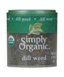 Certified Organic Dill Weed - 0.14 oz | Simply Organic Cut & Sifted Anethum graveolens L - Buy Online on GoSupps.com