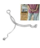 Man Urinary Incontinence Clamp - Stainless Steel Leakage Proof Easy Cleansing & Control for Daily Use - Buy Online on GoSupps.com
