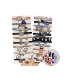 LNGLAT 20 Pcs Elastic Hair Ties Scrunchies Ponytail Holder - Cute Hair Accessories for Girls & Women - Buy Online on GoSupps.com