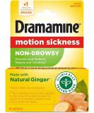 Dramamine Non-Drowsy Naturals - Natural Ginger Formula (18 Capsules) - Buy Online on GoSupps.com