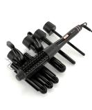 MAXT 5 in 1 Hair Waver Curling Iron Wand Set - 3 Barrel Curling Iron for Long Short Hair - 30s Heat-up, 5 Ceramic Wands, 2 Temps (Black) - Buy Online on GoSupps.com
