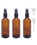 Buy Ouyanka 3-Piece 100ml Glass Spray Bottles - Fine Fog Atomizer for Essential Oils & Perfumes - International Shipping Available - Buy Online on GoSupps.com