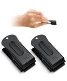 Vercanmonth 2-Piece Brass Pet Training Clicker Set - Durable Metal Dog & Cat Clickers for Effective Training | Perfect for Puppy & Pet Owners (Black) - Buy Online on GoSupps.com