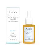 Rosehip Facial Oil with Vitamin C & Squalane | Brighten & Soothe Skin | 1.0 FL OZ - International Shipping Available - Buy Online on GoSupps.com