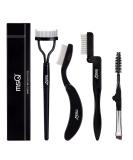 MSQ Eyebrow Brush and Comb Set - Professional Mascara Brushes and Eye Makeup Tools - Buy Online on GoSupps.com