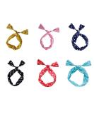 Lovef Rockabilly Headbands 5 Pcs - Vintage Wired Scarf for Women - Buy Online on GoSupps.com