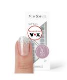 Original Miss Sophie Nail Foils - 24 Ultra-Thin Glitter Stripes for Stunning Nails | Diamond Dust Color Gradient for Finger & Toenails | Long-Lasting Stick on Natural & Painted Nails - Buy Online on GoSupps.com