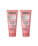 Buy Soap & Glory Original Pink The Scrub Of Your Life - Exfoliating Body Scrub (200ml 2 Pack) - Smoothing Rose & Bergamot Polish with Shea Butter & Vitamin E - International Shipping Available - Buy Online on GoSupps.com