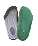 Plantar Fasciitis Insoles for Men & Women | Arch Support & Heel Pain Relief | SmartSole Exercise Insoles - 3/4 Length Medium Size 8.5-11 Women, 7.5-10 Men - Buy Online on GoSupps.com