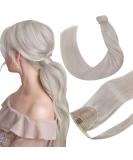 Hetto Real Hair Extensions - Blonde Braid & Remy Ponytail #60 - 55 cm 100g | Premium Quality Hair Recovery - Buy Online on GoSupps.com
