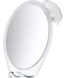 HoneyBull Fogless Shower Mirror with Swivel Razor Holder - Alpine White - Buy Online on GoSupps.com