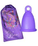 Me Luna Menstrual Cup Sport - Blue-Violet Size M | Eco-Friendly & Comfortable Period Care - Buy Online on GoSupps.com