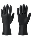 ThxToms Chemical-Resistant Latex Gloves for Hair Coloring - 5 Pairs, Black, Medium - Buy Online on GoSupps.com