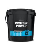 Biotechusa Protein Power 4kg - High Protein Sugar-Free Lactose-Free Gluten-Free with Creatine - Strawberry-Banana Flavor - Buy Online on GoSupps.com