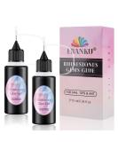 EBANKU 2PCS Clear Nail Rhinestone Glue Gel - Super Adhesive for Gem Decoration (20ml) - Buy Online on GoSupps.com