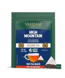 Vahdam Himalaya Oolong Tea bag (100 tea bags) 100% pure oolong tea loose sheet in pyramidal bags |Bra hot ice/kombucha tea high mountain oolong tea 100 pieces (1 Pack) - Buy Online on GoSupps.com