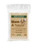 Warm & Natural Cotton Batting - Crib Size 45x60 for Quilting Projects - Buy Online on GoSupps.com
