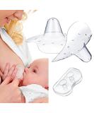 2pcs/Set Breast Nipple Shield Silicone Breast Milk Feeding Protector Nipple Shield Breastfeeding Triangle - Buy Online on GoSupps.com
