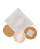 200 Small Sheer Spot Bandages with Non-Stick Pad - Sterile Tiny Round Bandages for Small Wounds, Pimples, Vaccination, and Blisters - 78 - Ideal for Face, Hands, and Arms - Buy Online on GoSupps.com