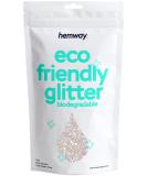 Mother of Pearl Iridescent Biodegradable Glitter 100g - Eco Friendly, Vegan & Cosmetic Safe for Face, Body, Hair, Nails - Extra Chunky - Buy Online on GoSupps.com