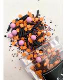 Edible 'Witches Brew' Halloween Cake Sprinkles Luxury Mix 45g Cupcake Cake Decoration White Sprinkles Cake Sprinkles Mix - Buy Online on GoSupps.com