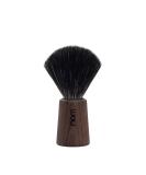 Nom THEO Series Shaving Brush - Synthetic Black Fibre & Ash Wood - Premium Men's Grooming Tool - Buy Online on GoSupps.com