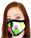 Buy Made in USA Four Layer Cloth Face Mask - Ear Saver Adjustable Potted Plant Design - Adult Original Cut Fast International Shipping - Buy Online on GoSupps.com