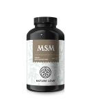 Nature Love MSM capsules - 365 capsules for 6 months - high -dosed with 1600mg MSM powder per daily dose - vegan laboratory test and made in Germany - Buy Online on GoSupps.com