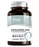 iperk Hyaluronic Acid 300mg | 120 Capsules | 4 Months Supply - Buy Online on GoSupps.com