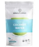 Sprout Living Organic Coconut Water Powder 8 oz - Natural Hydration & Nutrients - Buy Online on GoSupps.com
