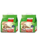 Cat's Best Original Cat Litter - 100% Vegetable Clumping Cat Litter with Maximum Suction Power 2.1 kg (Pack of 2) - Eco-Friendly & Effective - Buy Online on GoSupps.com