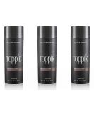 Buy 3 x TOPPIK 55g Hair Thickener - Dark Brown Hair Fibers | Special Offer for Loose Hair - Buy Online on GoSupps.com