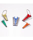 HONEYSEW Fabric Bias Tape Maker Tool Set for Sewing Quilting - Sizes 6mm, 9mm, 12mm, 18mm, 25mm (Set of 5) - Quilting/Fabric Sewing Binding Maker Tape Tool - Buy Online on GoSupps.com