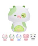 Mewaii 14'' Kiwi Cow Mushroom Pillow - Soft Stuffed Animal Plushie Toy for Kids - Cuddly Green Cow Plush 14 Inch - Buy Online on GoSupps.com