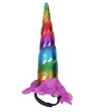 Unicorn horn for horses | Unique design | Easy to attach | Horn for horse bridle | Horn for horse head Rainbow - Buy Online on GoSupps.com