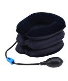 Inflatable Neck Traction Device - Adjustable Neck-Stretcher Collar for All Sizes | Home Traction Pillow for Spine Alignment - Buy Online on GoSupps.com