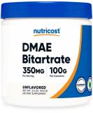 Nutricost Pure DMAE-Bitartrate Powder 100 Grams 3.52 Ounce (Pack of 1) - Buy Online on GoSupps.com